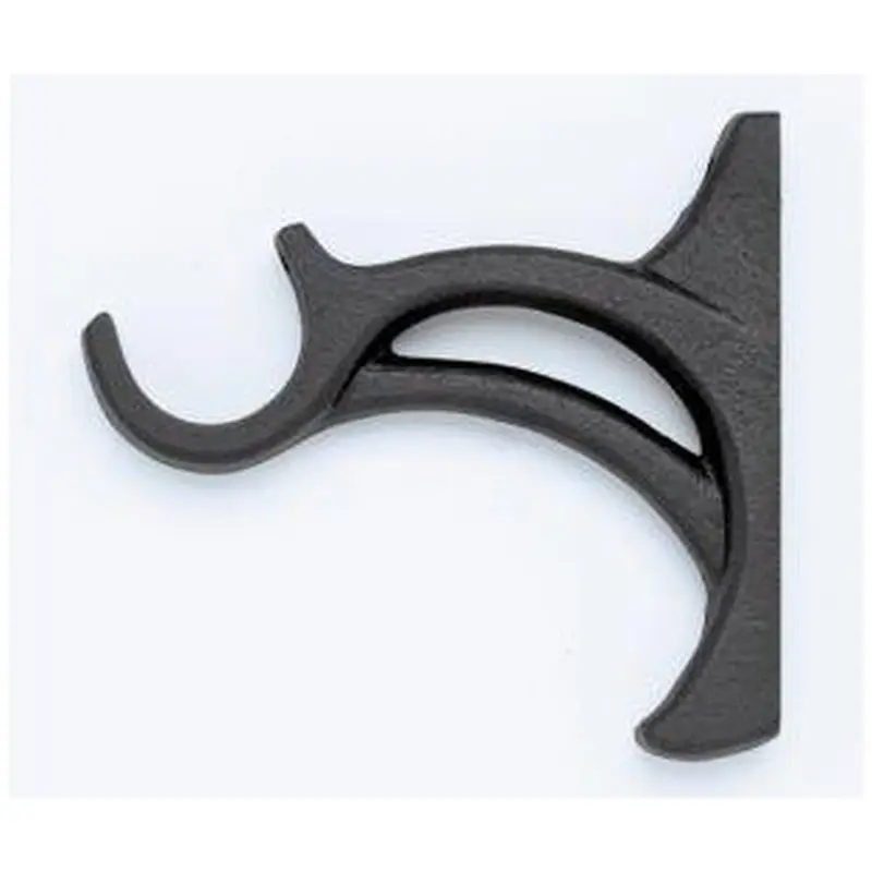 Wrought Iron Bracket 3-1/2" Projection - 770 - Black