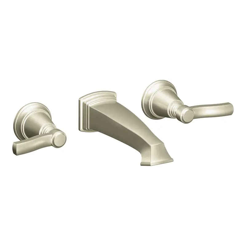 Rothbury Chrome two-handle wall mount bathroom faucetChrome