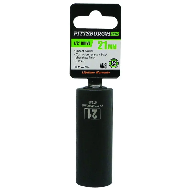 1/2 in. Drive 21mm Deep Impact Socket