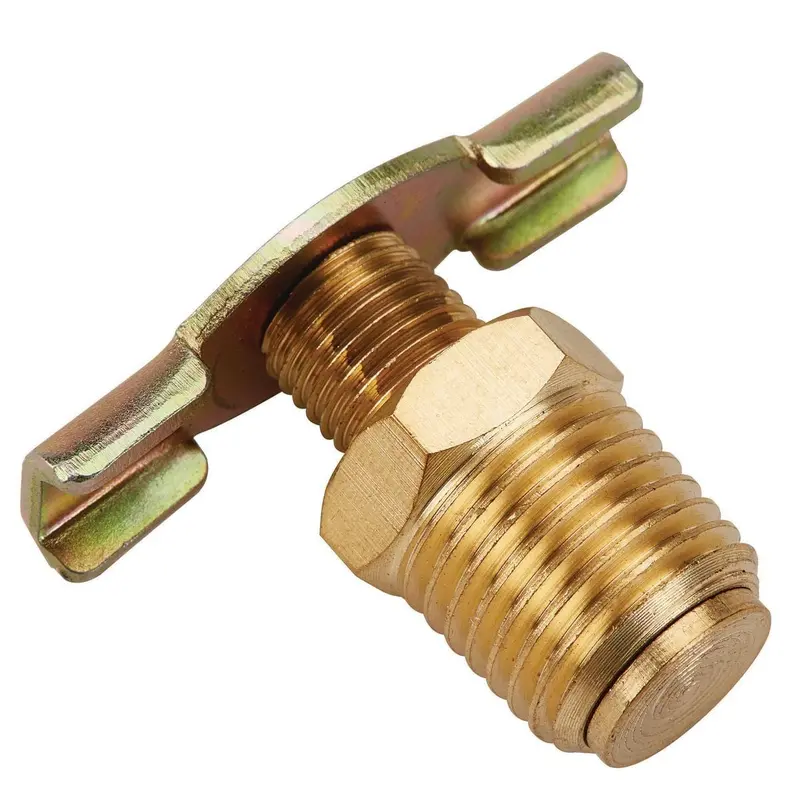 1/4 in. Brass Drain Cock