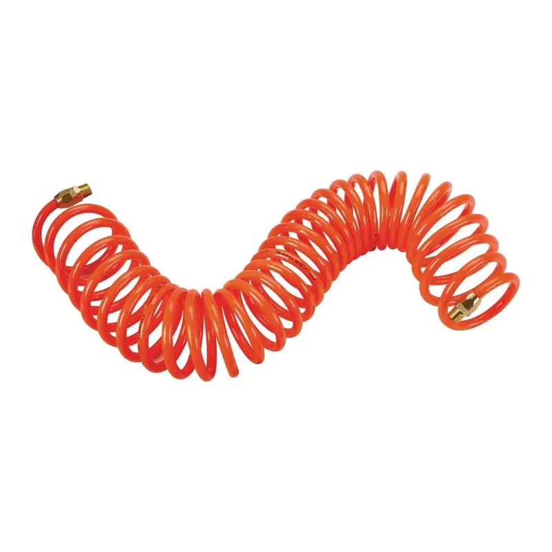 1/4 in. x 25 ft. Coiled Polyurethane Air Hose