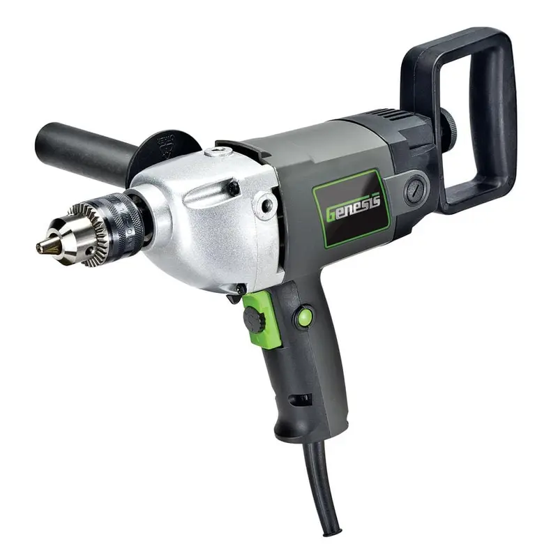 120-Volt 1/2 in. Variable Speed Spade Handle Electric Drill with Lock-On Button and Auxiliary/Spade Handles8 / each