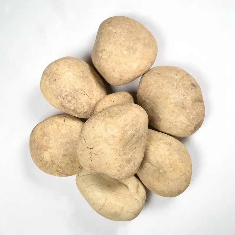 13 cu. ft. per Pallet Extra Large(7 in. to 14 in.) Niagara Yellow Natural Boulder Rock (27-Pieces/Covers 13 cu. ft.)