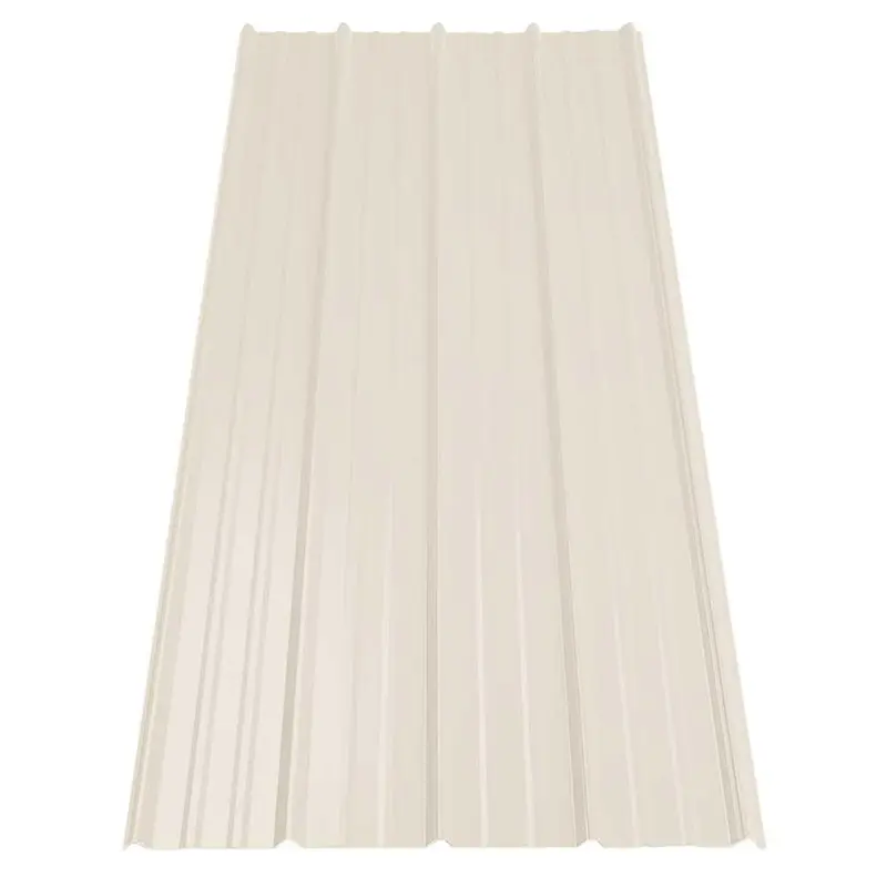 16 ft. SM-Rib Galvalume Steel 29-Gauge Roof/Siding Panel in White35.682 / piece
