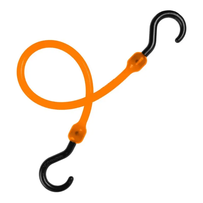 18 in. Easy Stretch Cord in Safety Orange (4-Pack)