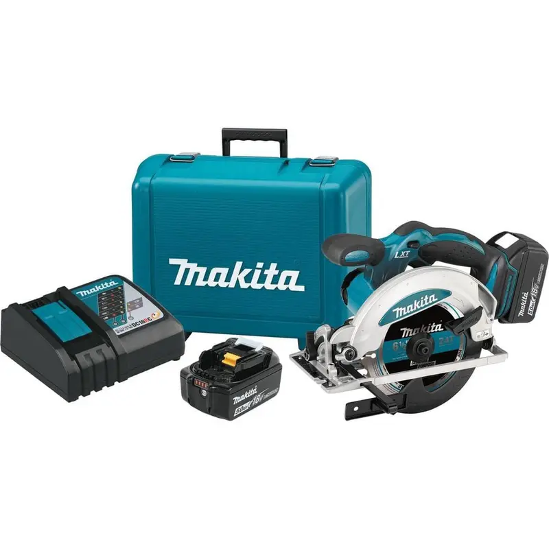 18-Volt 5.0 Ah LXT Lithium-Ion Cordless 6-1/2 in. Circular Saw Kit2 Batteries & Charger Included / 19
