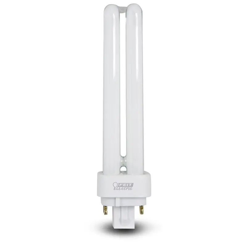 18-Watt Equivalent PL CFLNI Quad Tube 4-Pin G24Q-2 Base Compact Fluorescent CFL Light Bulb, Soft White 2700K (1-Bulb).1 / each