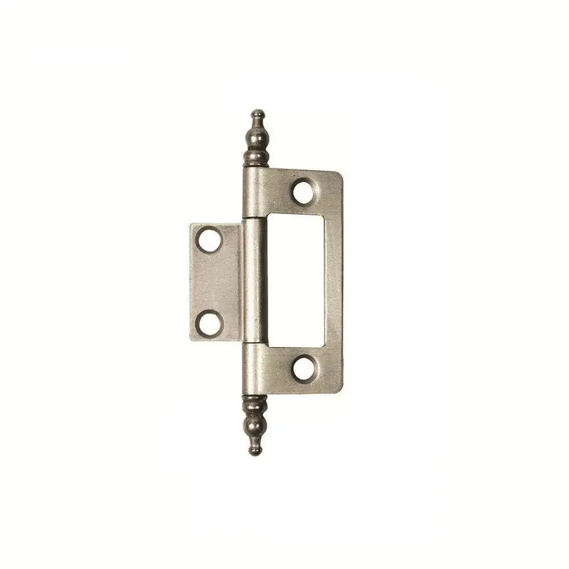 2 in. x 1-5/8 in. Satin Nickel Furniture Barrel HingeAntique Brass / .2 / 1