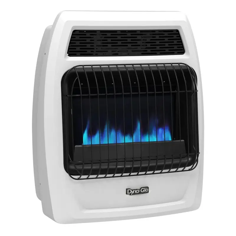 20,000 BTU Blue Flame Vent Free Natural Gas Thermostatic Wall Heater20.21 / each