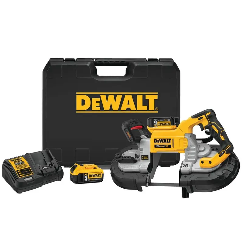 20-Volt MAX Lithium-Ion Cordless 5 in. Capacity Bandsaw with 2 Batteries 5.0 Ah Charger and Case24.67 / each