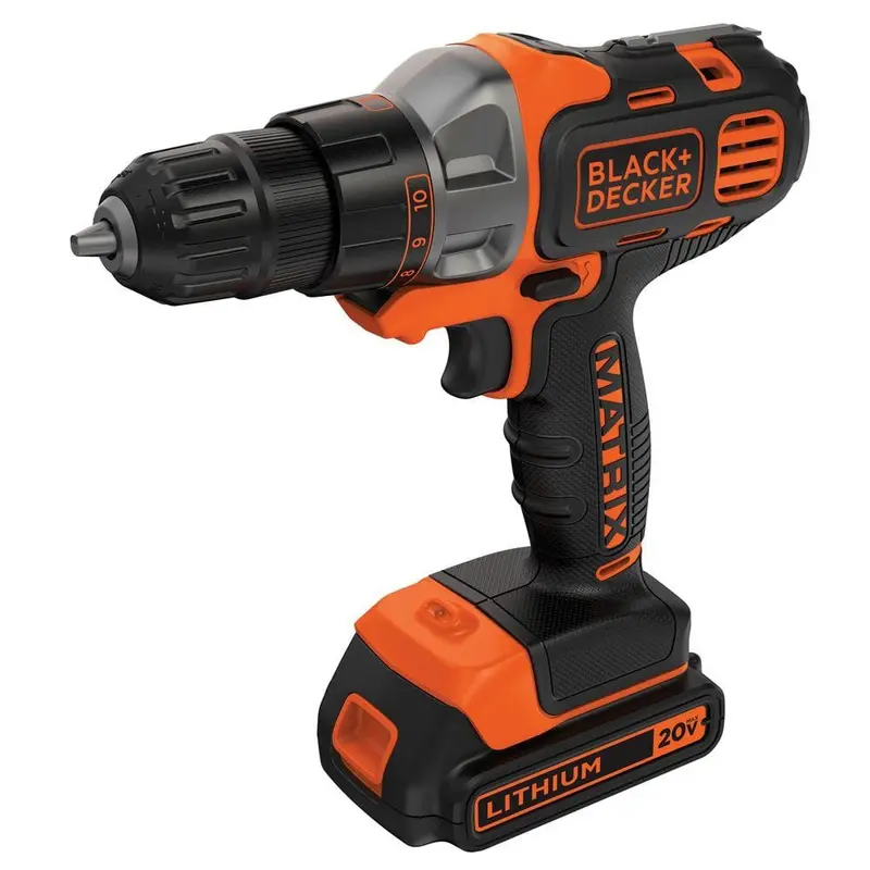 20-Volt MAX Lithium-Ion Cordless Matrix Drill/Driver with Battery 1.5Ah and Charger4.25 / each