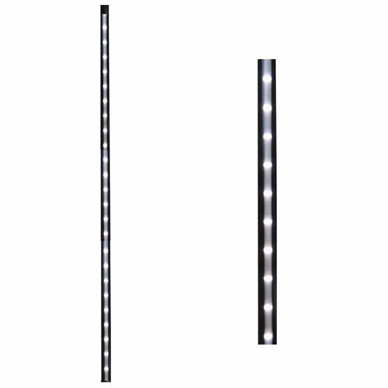 26 in. Black Linear Lighted Baluster (2-Pack)0.53 / package