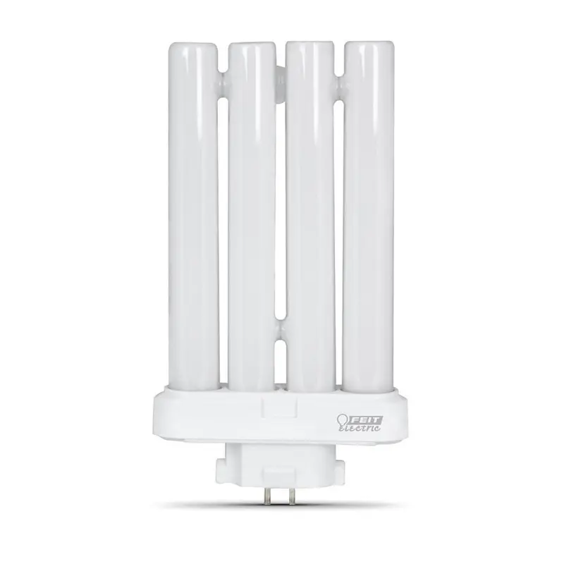 27-Watt Linear CFLNI PL Fluorescent Quad Tube 4-Pin Plug-in GX10Q-4 Base Compact CFL Light Bulb, Daylight 6500K (1-Bulb)0.28 / each