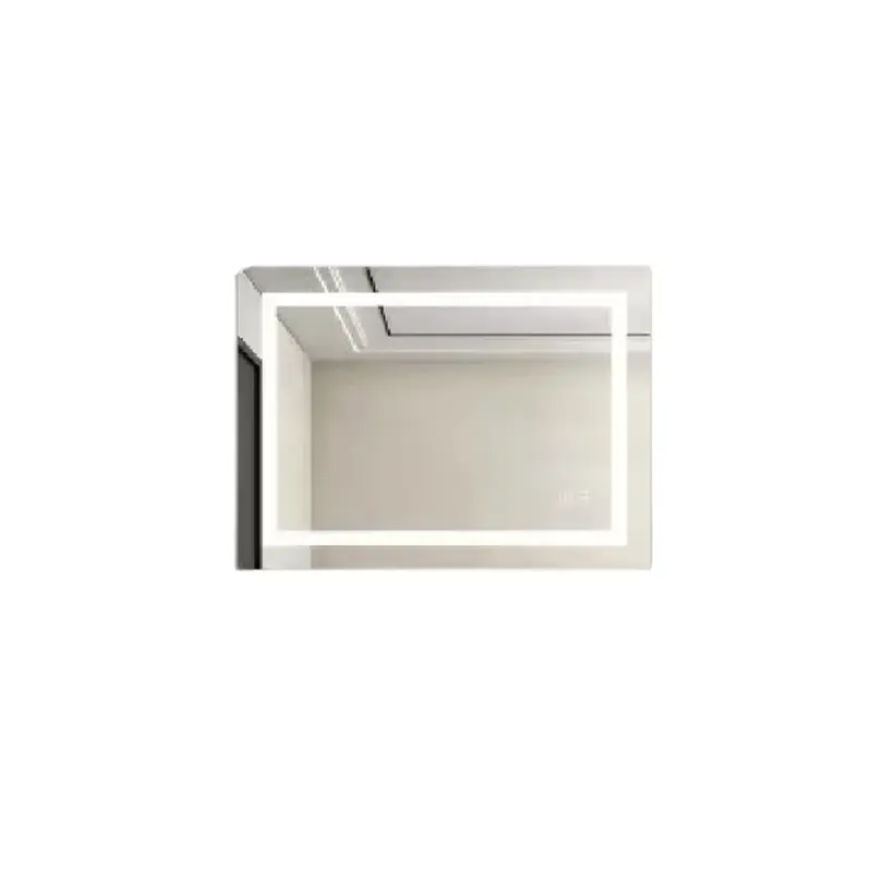 32 in. W x 24 in. H Frameless Rectangular Anti-Fog LED Light Wall Bathroom Vanity Mirror Dimmable Bright