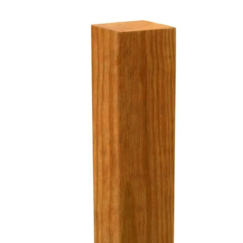 4 in. x 4 in. x 4-1/2 ft. Cedar Eased Edge Deck Post10 / each