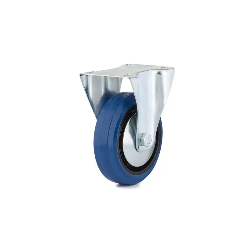 5 in. 100 kg/220 lbs. Heavy-Duty Blue Wheel Caster2 / each