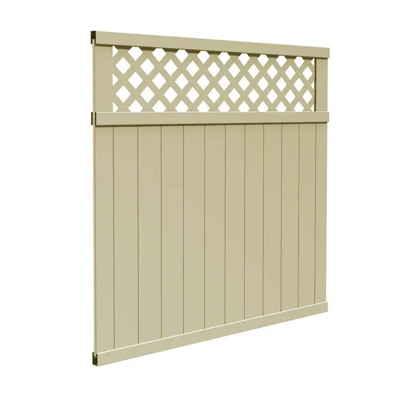 6 ft. x 6 ft. Wicker Lattice Vinyl Top Fence Panel34.00 / each