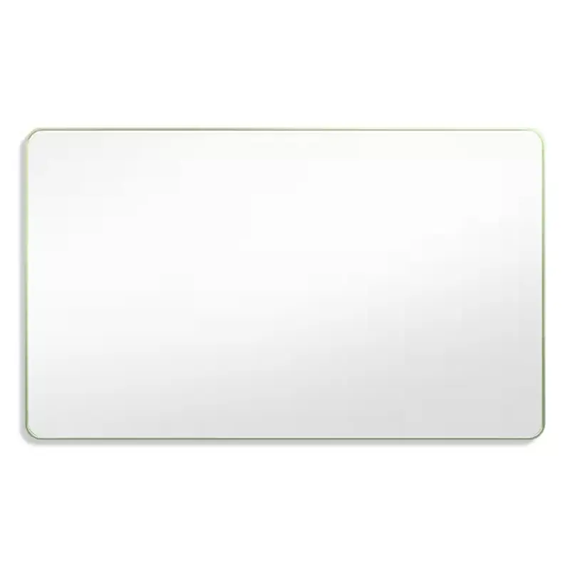 60 in. W x 36 in. H Rectangle Aluminum Alloy Framed Wall Bathroom Vanity Mirror in Green