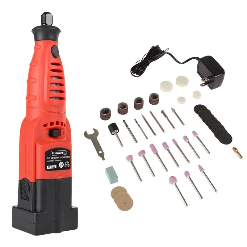 7.2-Volt Cordless 7.75 in. Grinder Rotary Tool Kit1.05 / each