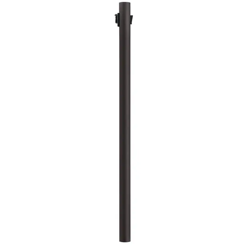 8 ft. Bronze Outdoor Direct Burial Lamp Post with Convenience Outlet and Dusk to Dawn Photo Sensor fits 3 in. Post Top8 / each