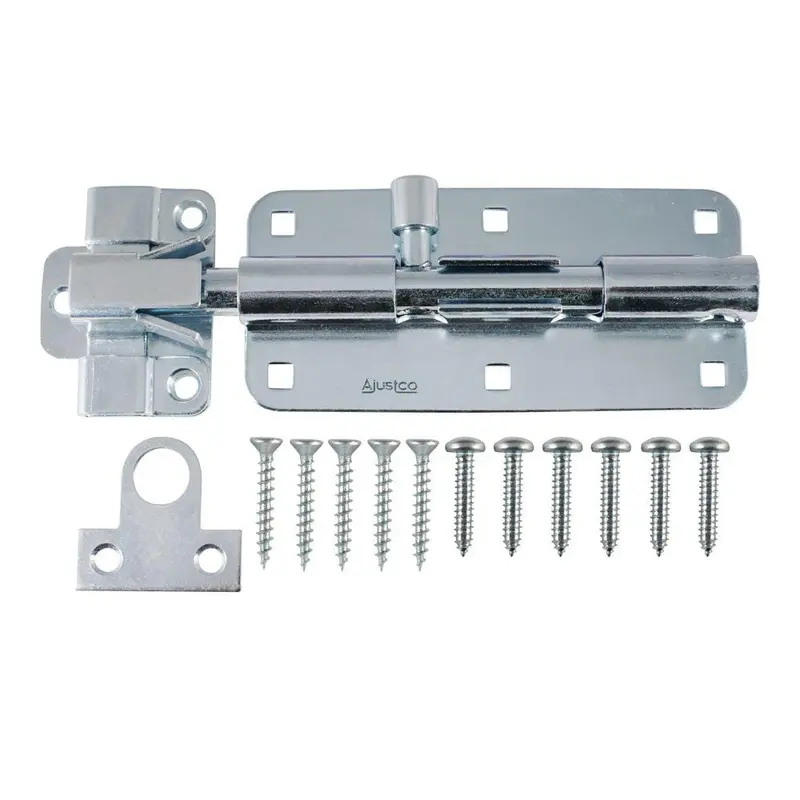 8 in. Zinc Extra Heavy Duty Barrel BoltZinc plated / 1.5