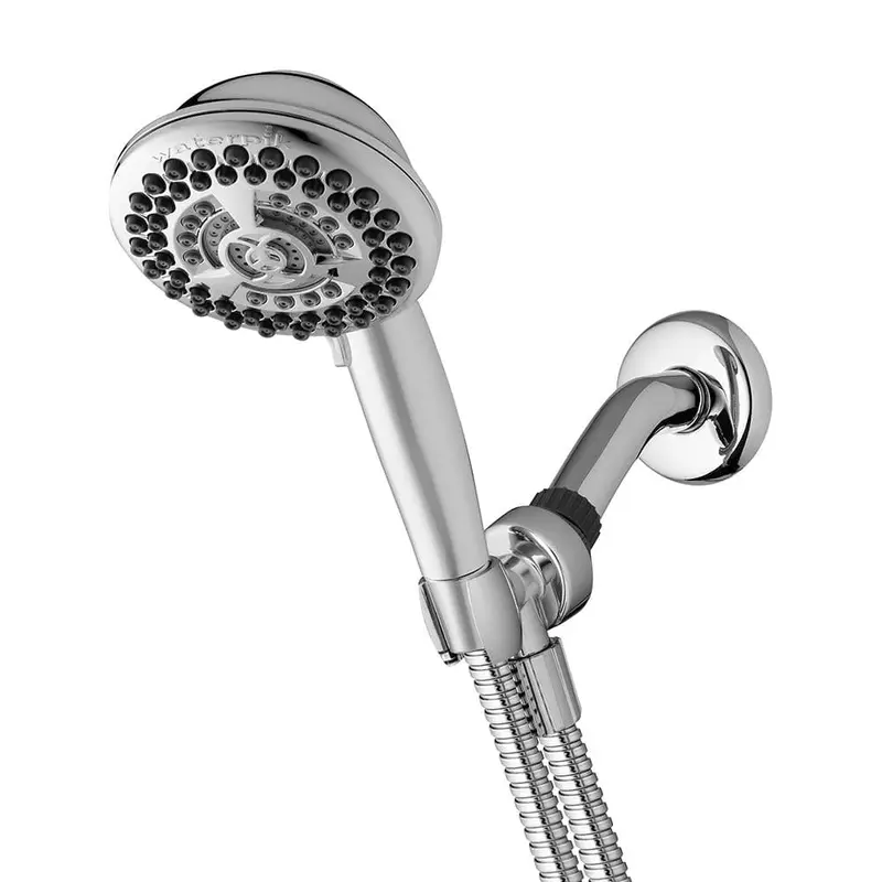 9-Spray 4.5 in. Single Wall Mount Low Flow Handheld Rain Shower Head in Chrome1.56 / each