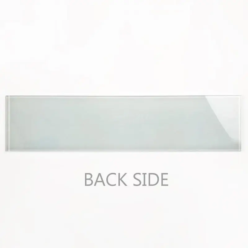 Abolos Nature 56-Pack Bianco Carrara White/Matte 3-in x 12-in Matte Glass Marble Look Wall Tilesq/ft