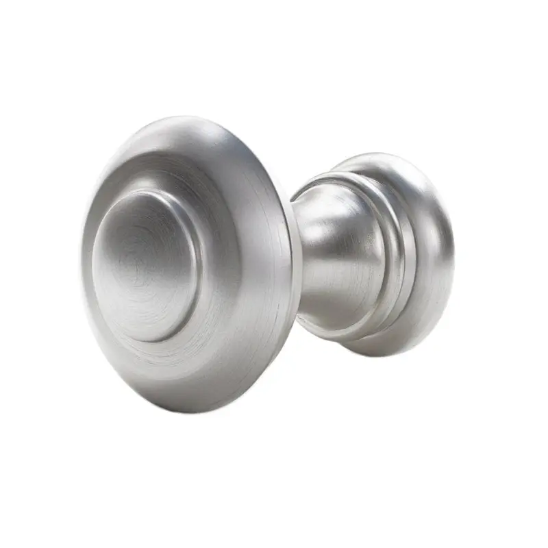 allen   roth 2-Pack Brushed Nickel Curtain Rod Finials