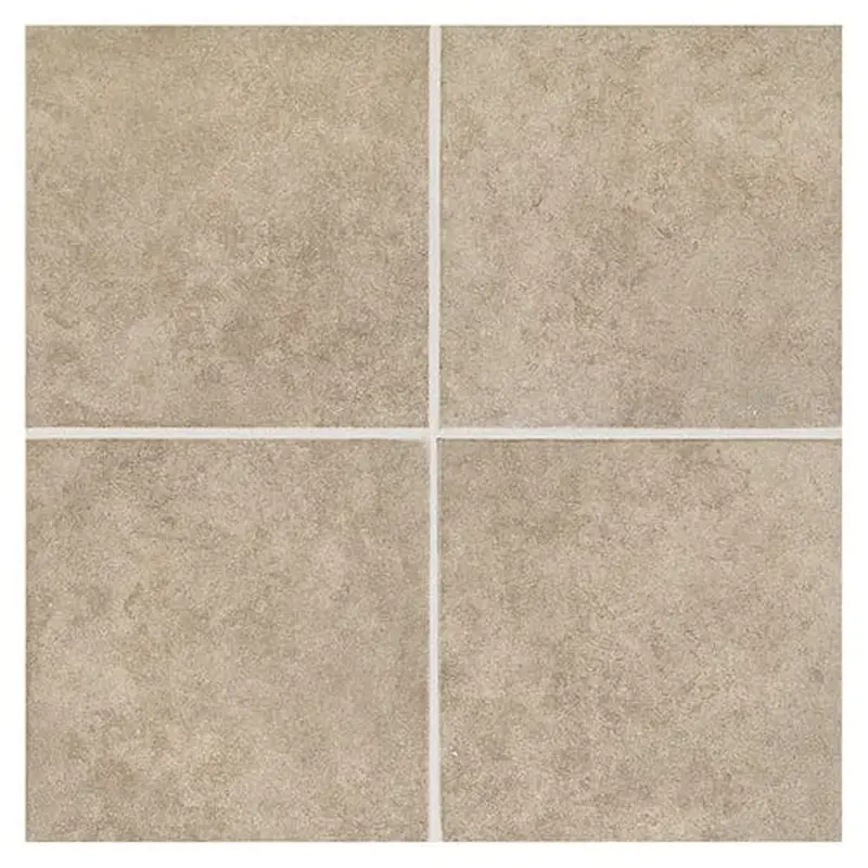 American Olean Castlegate 15-Pack Gray 12-in x 12-in Glazed Porcelain Stone Look Floor and Wall TileBrown / Case