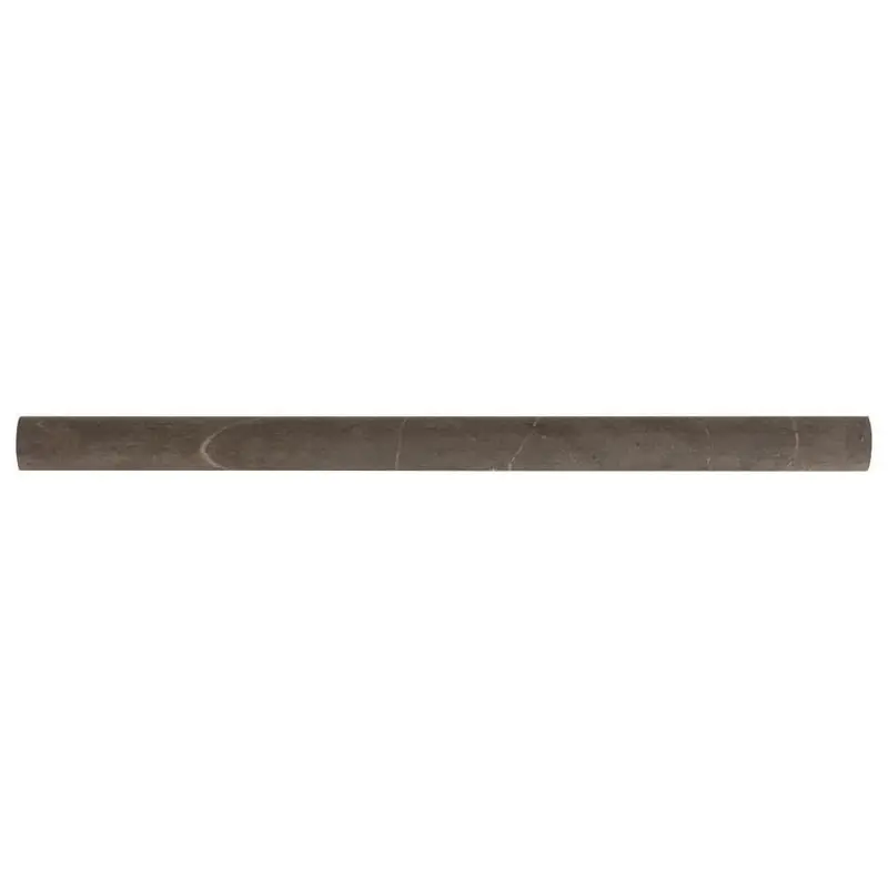 American Olean Genuine Stone Espresso Marble Natural Stone Marble Pencil Liner Tile (1/2-in x 12-in)