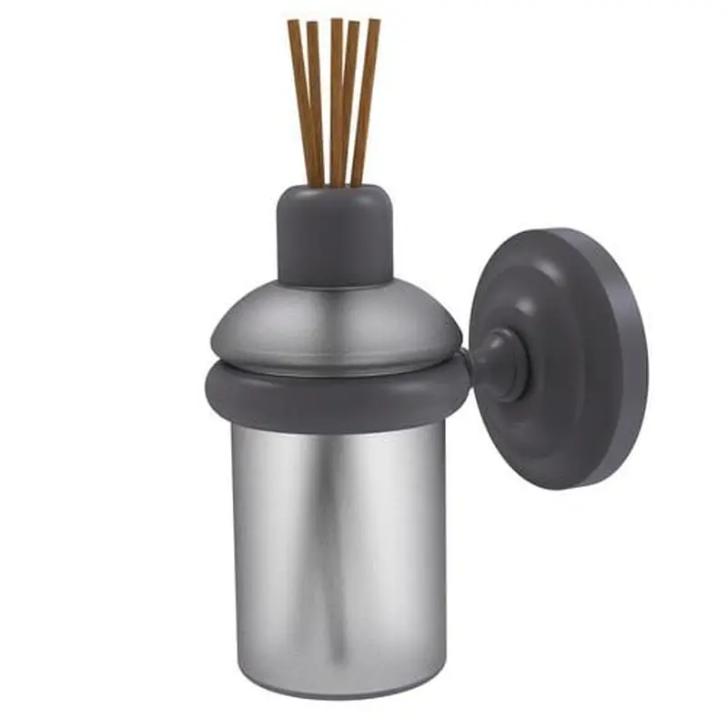 Allied Brass Que New Matte Gray Brass Bath Accessory Set