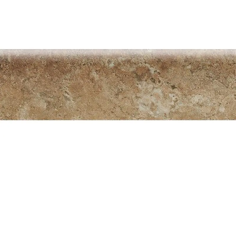 American Olean Bordeaux Marron Ceramic Bullnose Tile (3-in x 10-in)