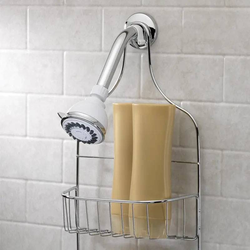 AquaSource White 3-Spray Shower Head 2.5-GPM (9.5-LPM)