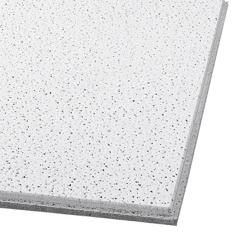 Armstrong Ceilings 24-in x 24-in Fine Fissured School Zone 12-Pack White Fissured 15/16-in Drop Acoustic Panel Ceiling Tilessq/ft