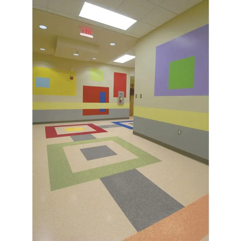 Armstrong Flooring Imperial Texture 45-Piece Charcoal Commercial VCT Tilesq/ft