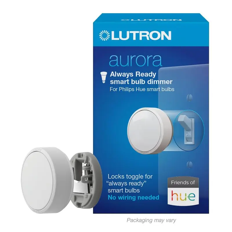Aurora Smart Bulb Dimmer Switch for Philips Hue Smart Bulbs, White0.418 / each