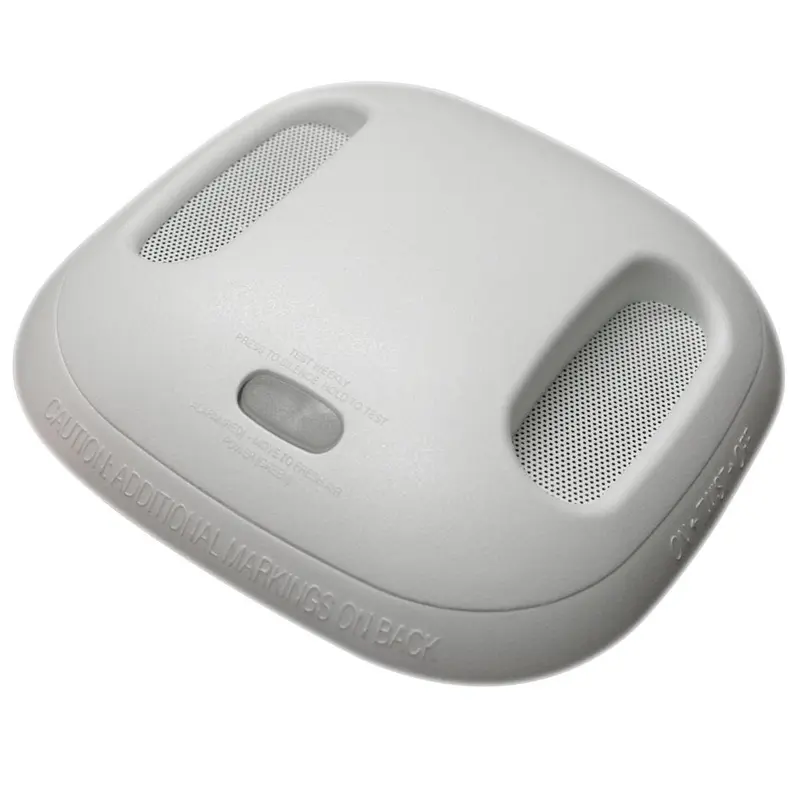 Battery Operated Smoke and Carbon Monoxide Combination Detector with Wire-Free Interconnect and Voice Alarm (2-pack).75 / 3 / Battery