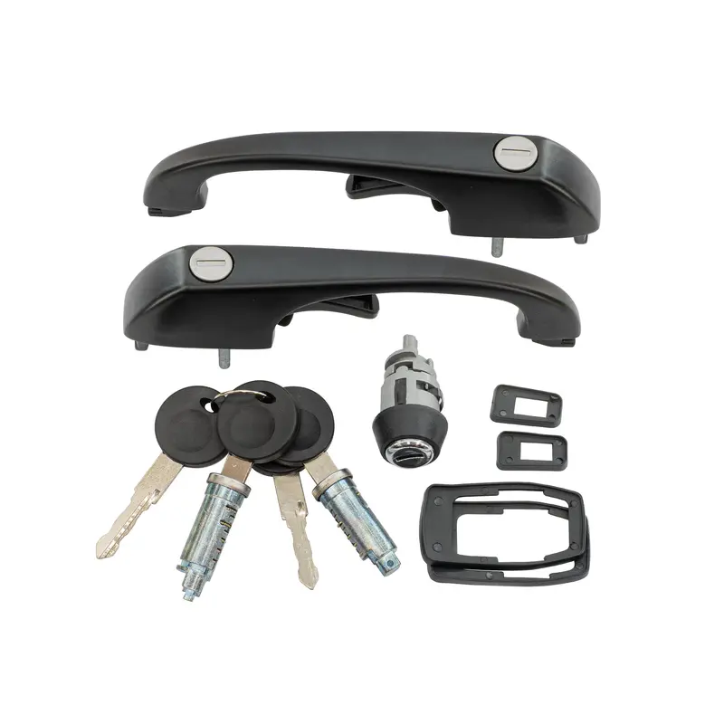 Door Handle & Lock Cores Kit (Doors, Hatch & Ignition) [Vanagon]Without Front Door Handles