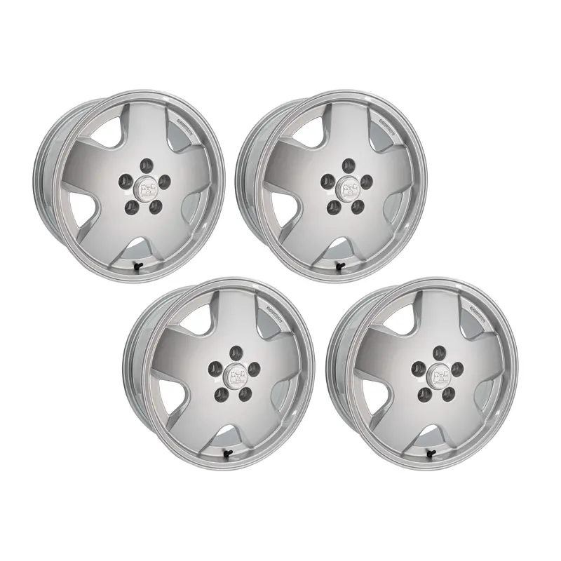 GoWesty OEM Replica Alloy Wheel Bundle (2WD/4WD) [Bus/Vanagon]15" x 7" / 4 Wheels / OE Silver