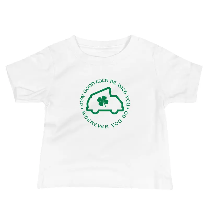 Lucky Westy Baby T-ShirtBlack / 6-12m