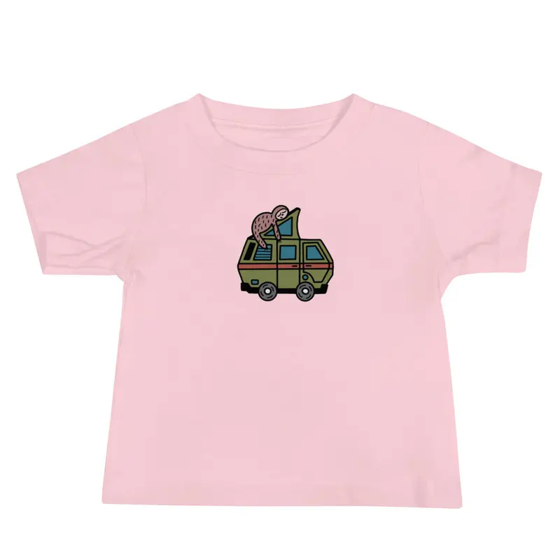 Stewie Sloth Baby T-ShirtBlack / 6-12m