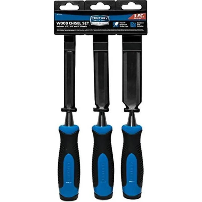 Century Drill And Tool 3 PIECE PROFESSIONAL WOOD CHISEL SET3"