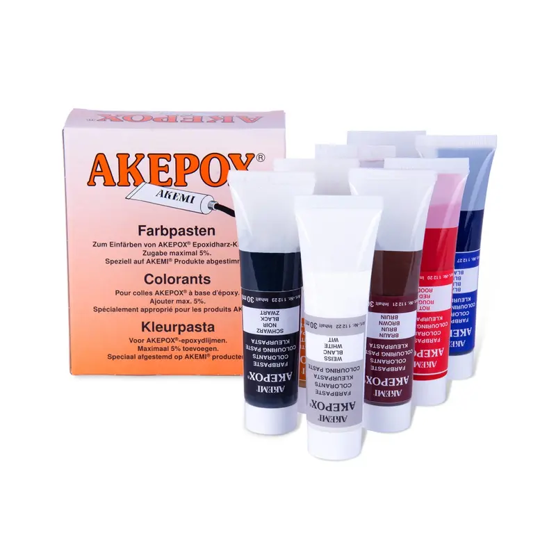 Akemi AKEPOX Coloring Pastes of 8