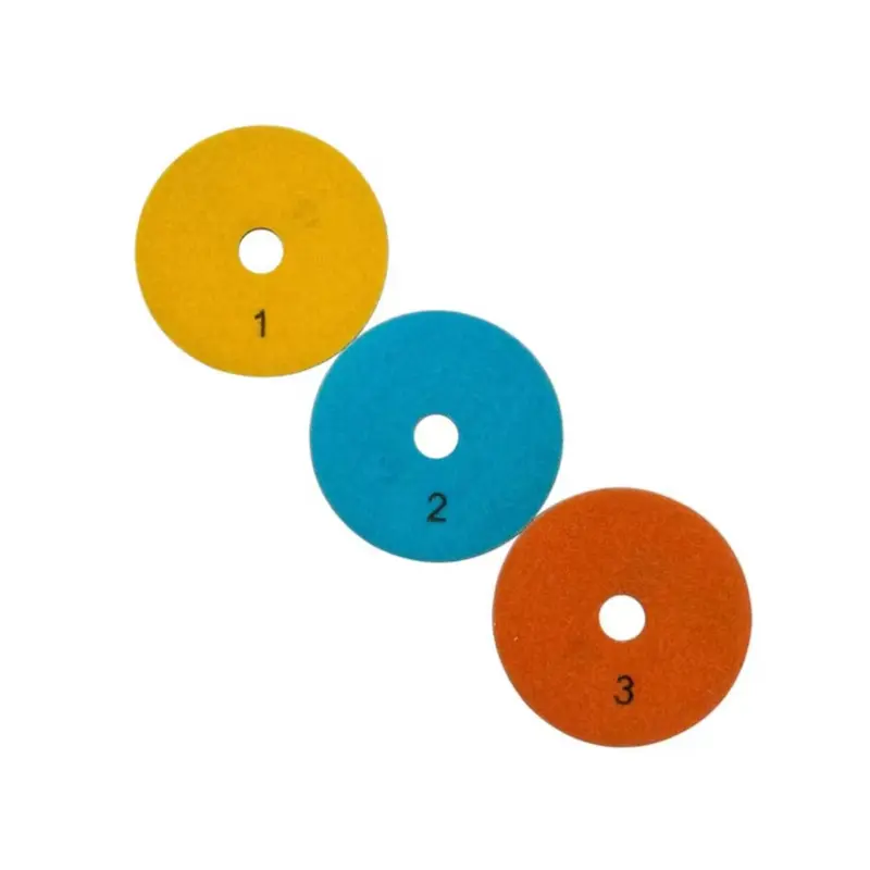 Polly - 3 Step Wet & Dry 4" Polishing Pads#0