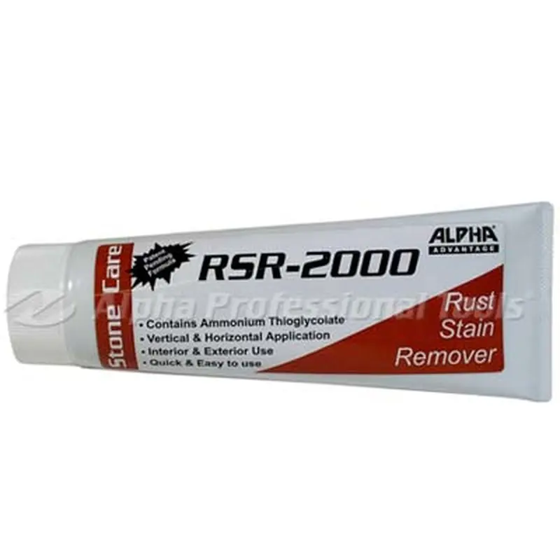 Rust Stain Remover (RSR-2000) Rust Stain Remover in Gel Form14 oz