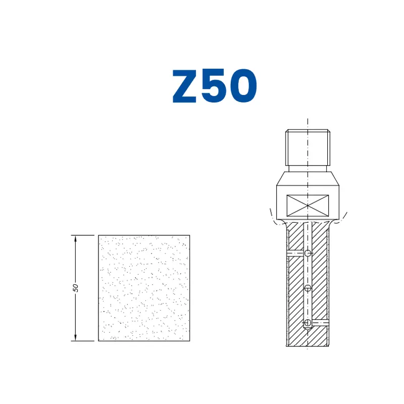 Z50 (50mm Flat Edge)EHS Kit (All materials high speed) / 1