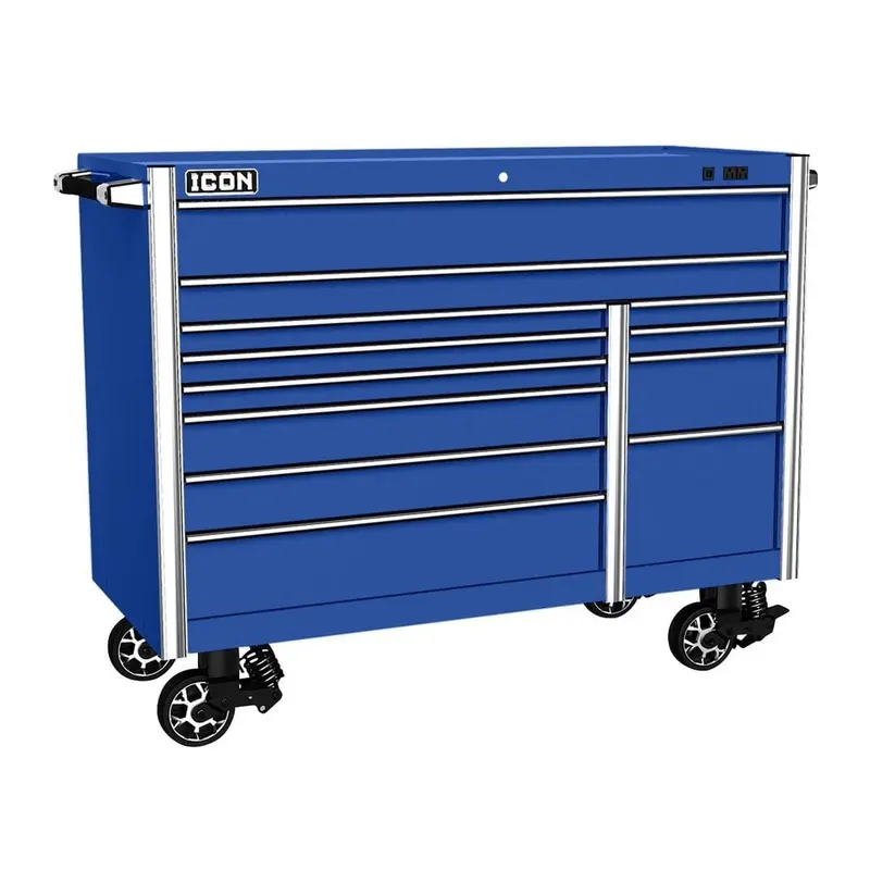 56 in. x 25 in. Professional Roller Cabinet - Blue