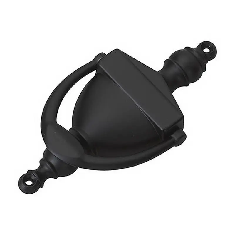 6-1/4 in. Black Door Knocker