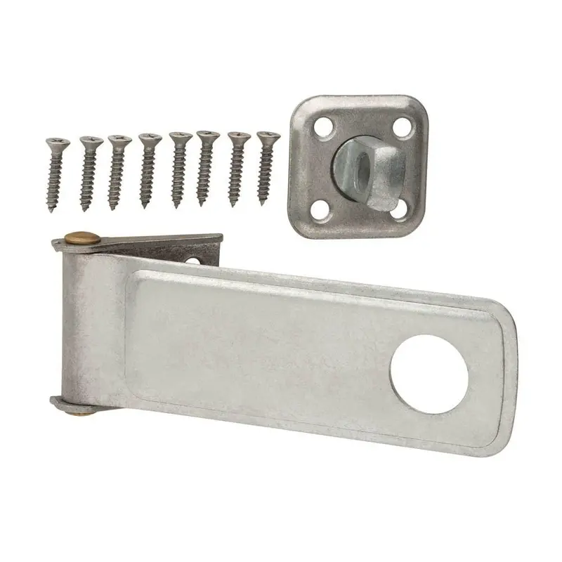 6 in. Galvanized Rotating Post Safety Hasp