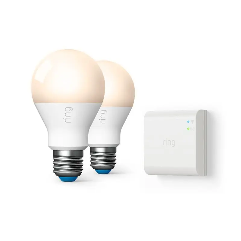 60-Watt Equivalent A19 LED Smart Light Bulb with Bridge (2-Pack).80 / each